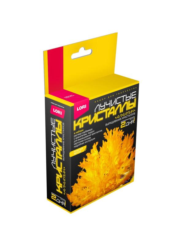 Набор химических опытов Лучистые кристаллы Желтый кристалл,Лк-004