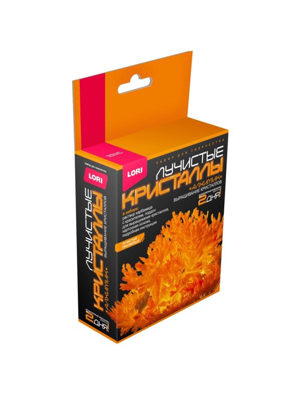 Набор химических опытов Лучистые кристаллы Оранжевый кристалл,Лк-005
