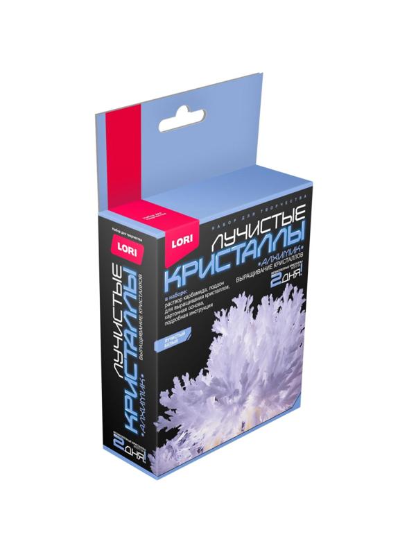Набор химических опытов Лучистые кристаллы Белый кристалл, Лк-006