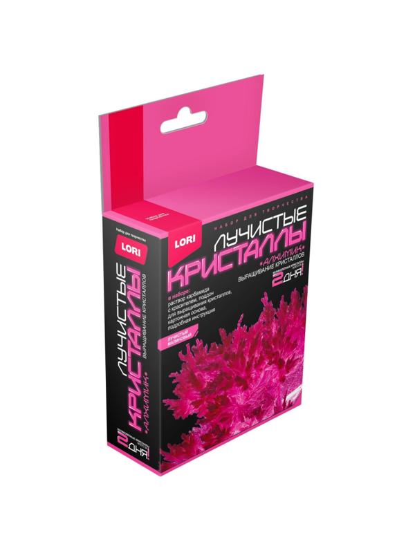 Набор химических опытов Лучистые кристаллы Малиновый кристалл, Лк-008
