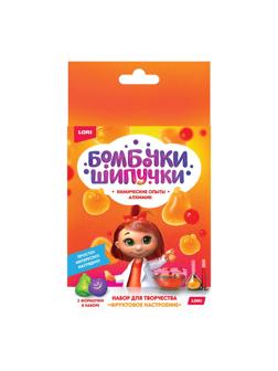 Набор химических опытов Бомбочка-шипучка Фруктовое настроение, Оп-064
