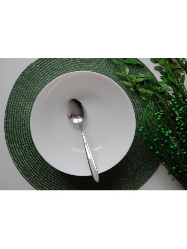 Салатник 240мм, белый, опаловое стекло Сфера 6шт/уп