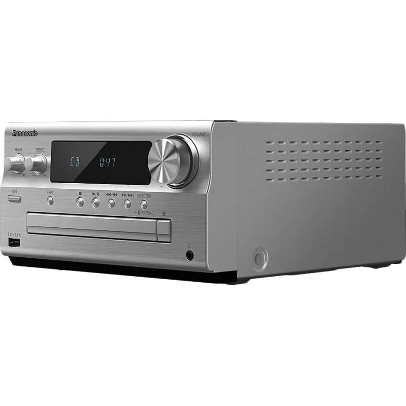 Музыкальный центр Panasonic SC-PMX802EES, Hi-Fi, серебро