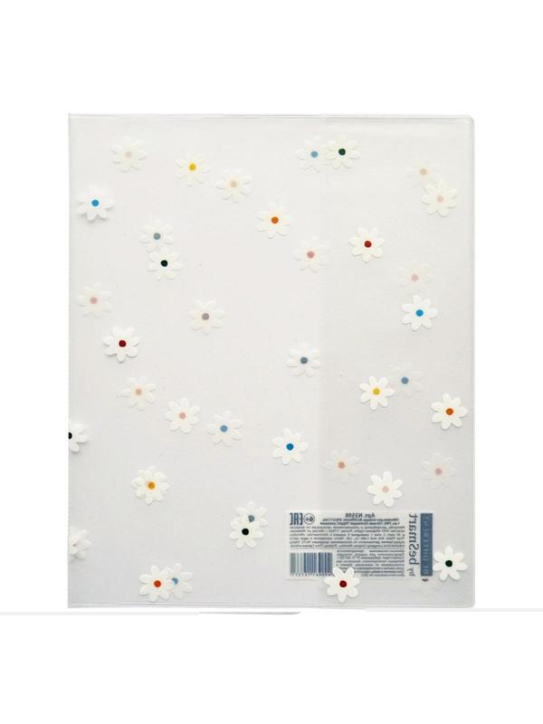 Обложка д/тетради,BeSmart,345х213мм,уп 3шт,ПВХ150мкм.Hippie ромашки N3598/3