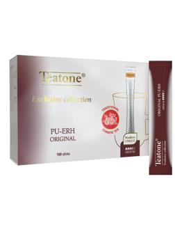 Чай черный в стиках пу-эр оригинальный Teatone, 1,8грx100шт