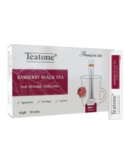 Чай черный в стиках с ароматом барбариса Teatone, 1,8грx100шт