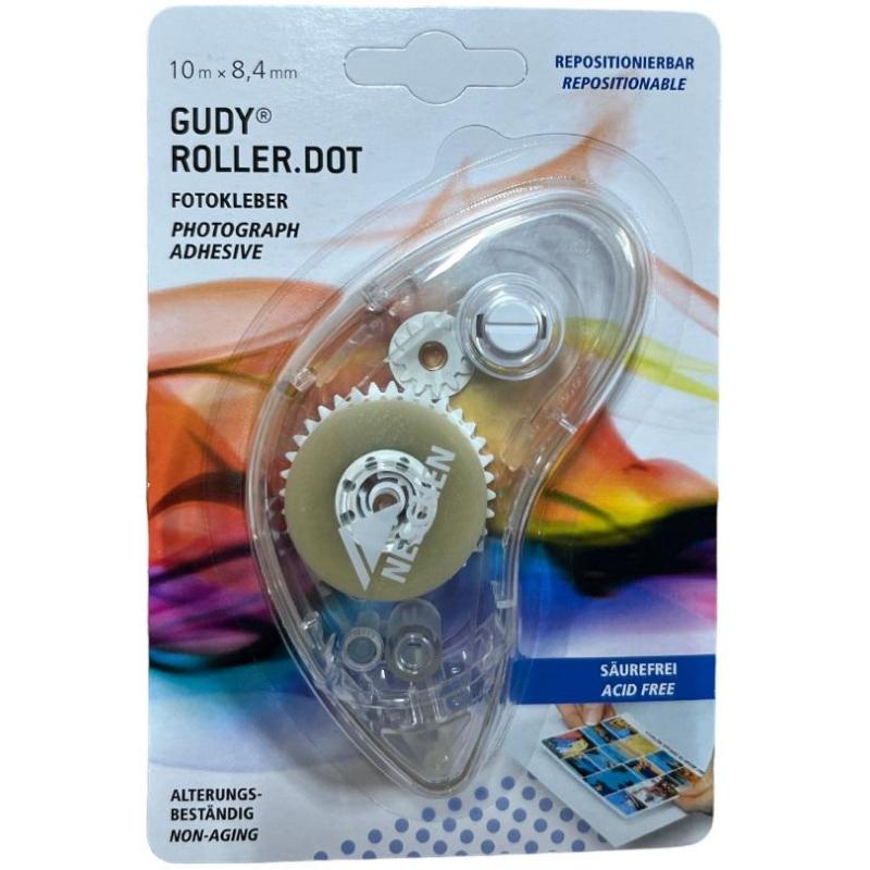 Клей-роллер ленточный Neschen Gudy Roller Dot 8,4мм х 10м, блистер 6041391
