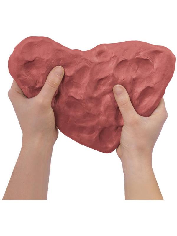 Паста для моделирования отвердевающая 250г JOVI терракотов.,вакуум.пакет 84