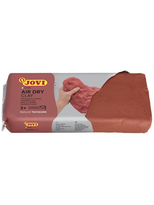 Паста для моделирования отвердевающая 250г JOVI терракотов.,вакуум.пакет 84