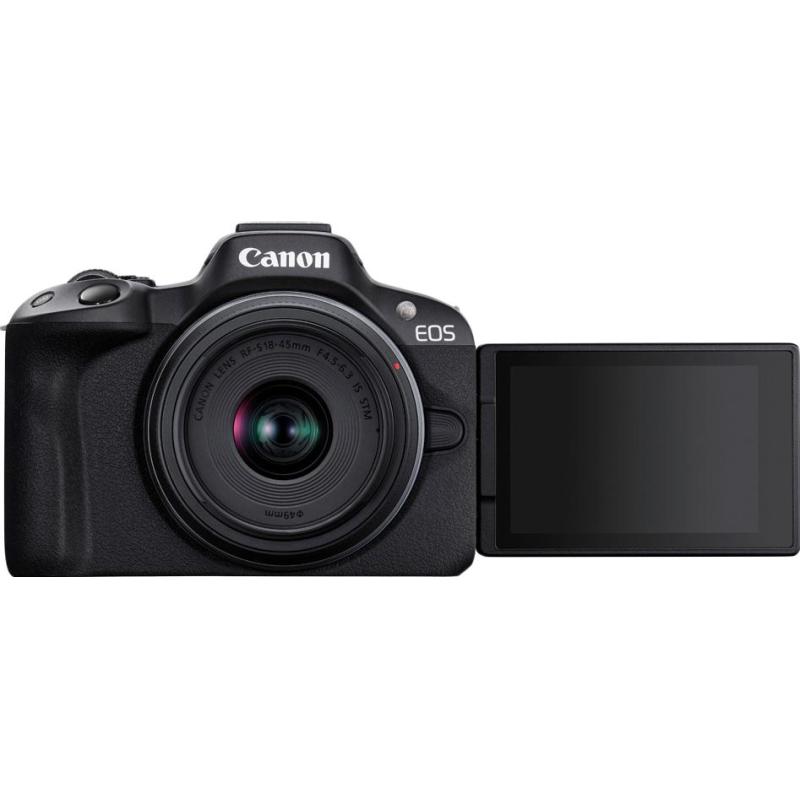 Фотоаппарат Canon EOS R50 Kit + RF-S 18-45mm + 55-210mm (5811C032)
