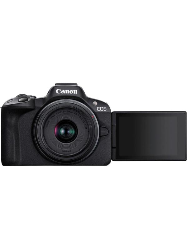 Фотоаппарат Canon EOS R50 Kit + RF-S 18-45mm + 55-210mm (5811C032)