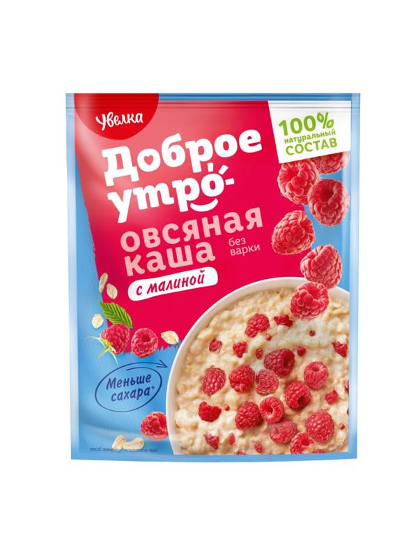 Каша Увелка овсяная с малиной 40гх20шт/уп