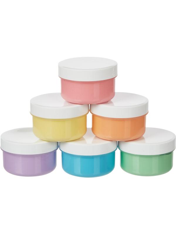 Краски пальчиковые д/мал Спектр Лапочки 1+ 60мл х 6цв/наб карт.кор. 13С-508