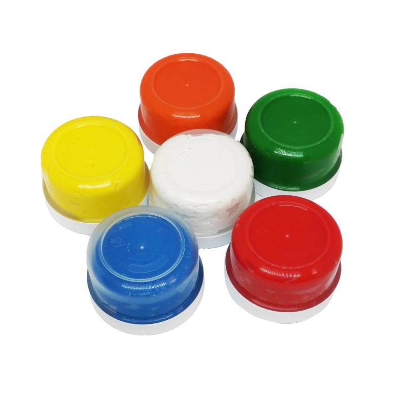 Краски пальчиковые Спектр Ярк.забава 3+ сенсорн 60мл х 6цв/наб карт 13С-505