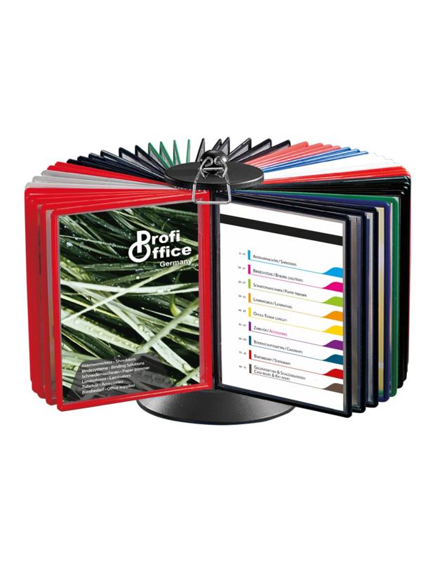 Демосистема настольная вертик.вращающаяся ProfiOffice А4 (без панелей) 1129