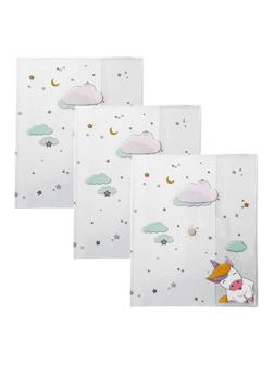 Обложка д/тетради, BeSmart, 345х213мм,уп 3шт, ПВХ/150 мкм. Magic N1627/3