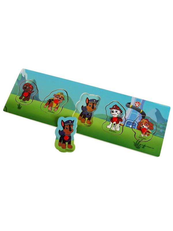 Игра Игрушка деревян Щенячий Патруль вкладыши 30x10см,пакет Буратино,341544