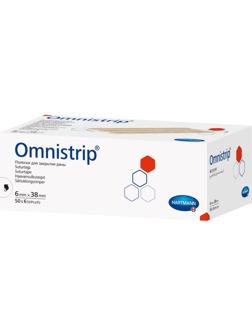 Перевяз. ср-ва Полоски на швы(стер. по 6 шт) 6х38мм 300 шт./уп OMNISTRIP