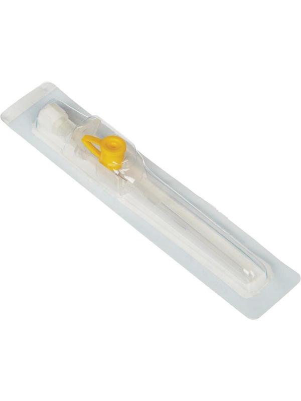 Катетер периферический с доп.портом ВазофиксЦерто 24G (0,7x19 мм) 50шт/уп