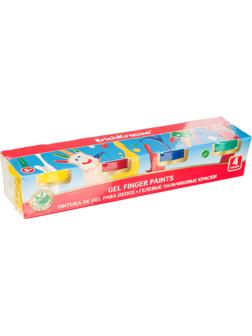 Краски пальчиковые гелевые ArtBerry с Алоэ Вера, 4 цв/наб х 35мл 41751