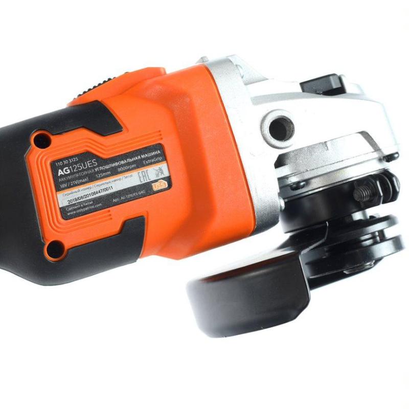 Шлифмашина угловая акк. 125мм PATRIOT AG 125Li UES (без Акк. и ЗУ)