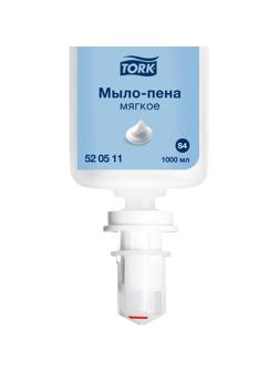 Картридж с жидким мылом Tork S4 1л пенное мягкое прозр.520511 для арт.33068