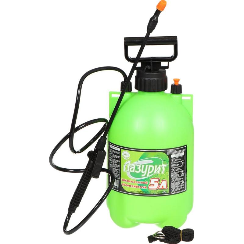 Опрыскиватель помповый Лазурит 5л с ремнем (011481)