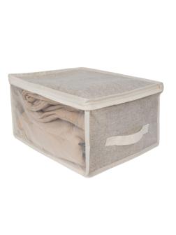 Короб для хранения постельного белья ЕГ Linen 60х50х35см -24, 4610116201923