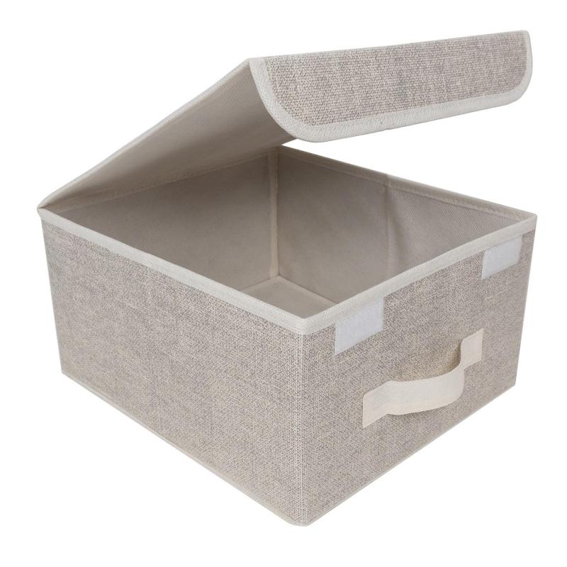 Короб для хранения одежды ЕГ Linen 28x30x16 см - 12, 4610116201916