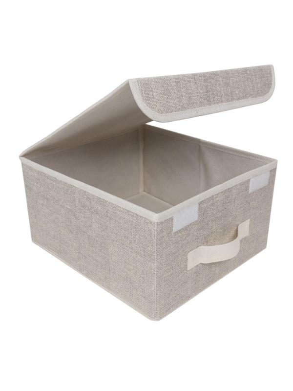 Короб для хранения одежды ЕГ Linen 28x30x16 см - 12, 4610116201916