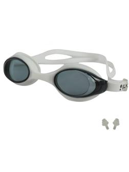 Очки для плавания Elous YG-2200 черно-белый, УТ-00002153