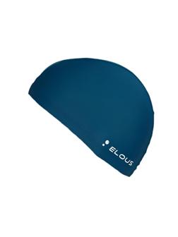Шапочка для плавания Elous ELS210 детская синий, УТ-00002084
