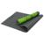 Коврик для йоги ESPADO PVC 173x61x0.3 см,черный, зеленый(принт),УТ-00000700