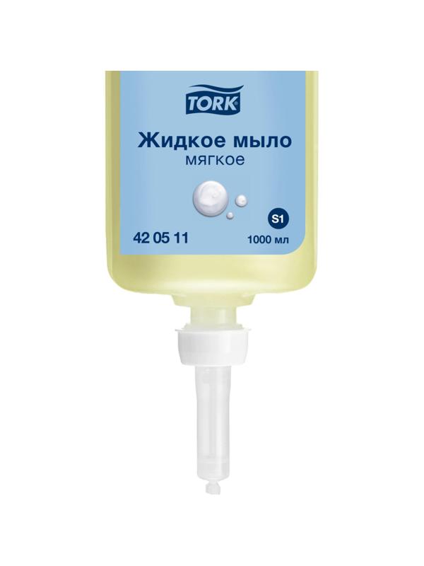 Картридж с жидким мылом Tork S1 крем 1л, 420511