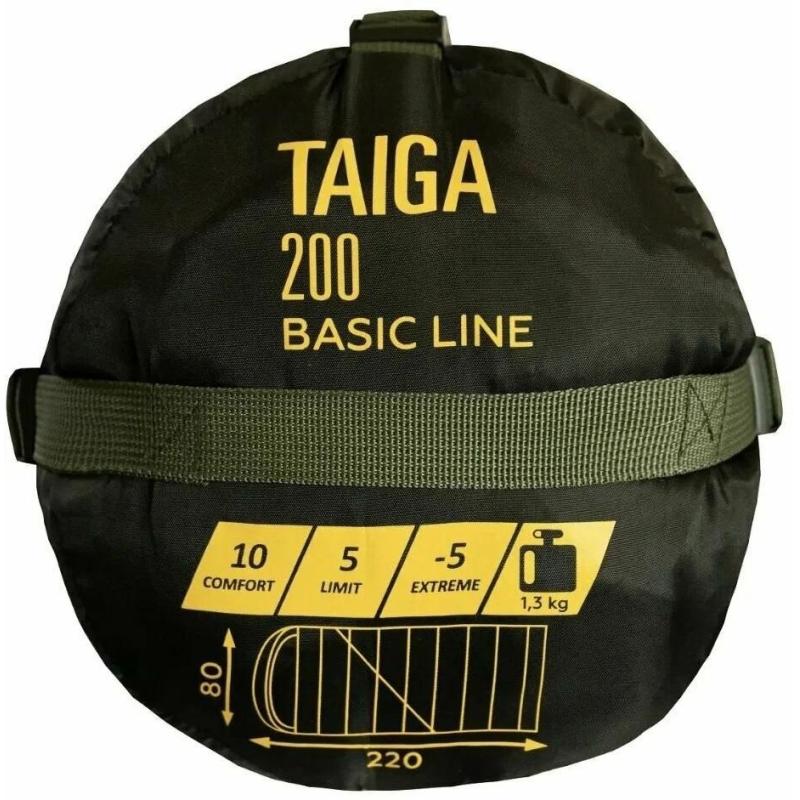 Спальный мешок Tramp левый Taiga 200, TRS-059R