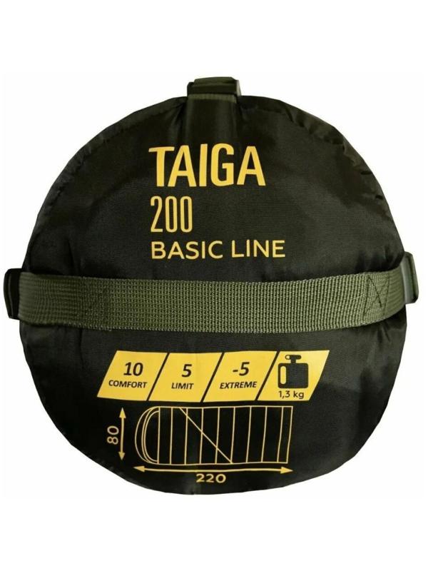 Спальный мешок Tramp правый Taiga 200, TRS-059R