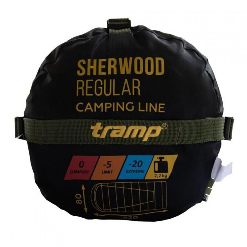 Спальный мешок Tramp левый Sherwood, TRS-054R