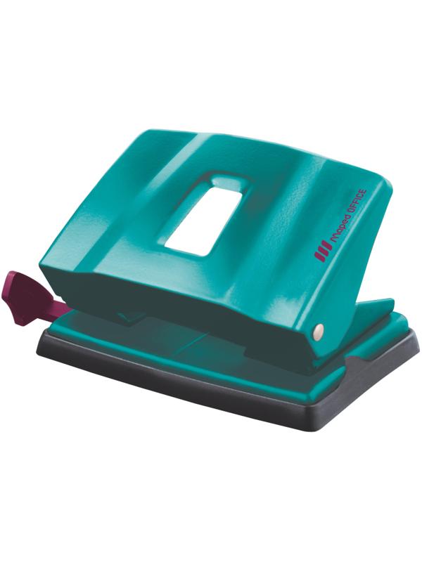 Дырокол Maped Essentials Metal Deco до 20 листов, металл,бирюзовый,402400