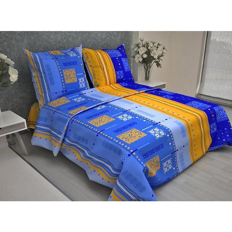 Постельное белье 1,5сп набивн.бязь 140г/м2 (нав.70х70 2шт.), микс