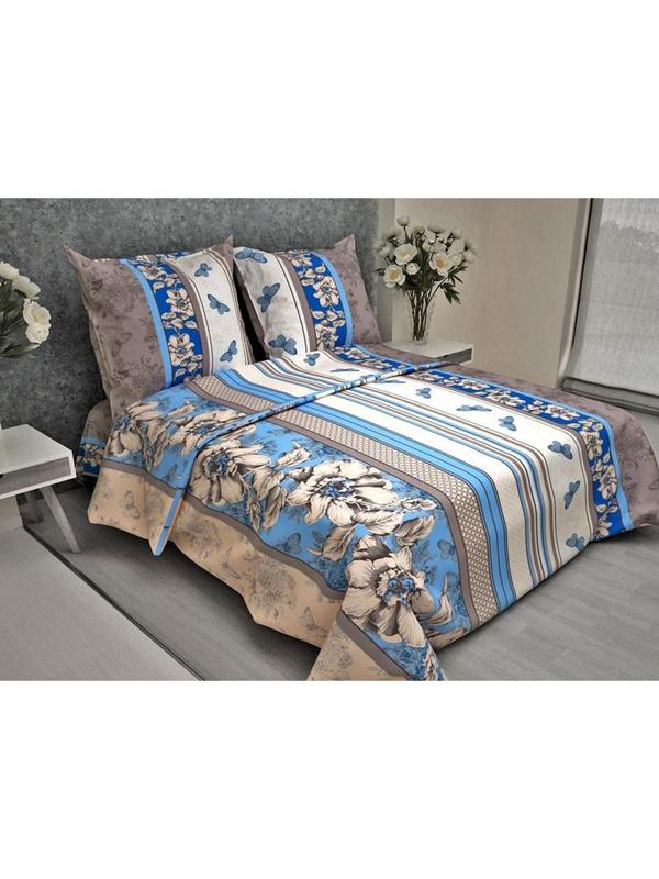 Постельное белье 1,5сп набивн.бязь 140г/м2 (нав.70х70 2шт.), микс