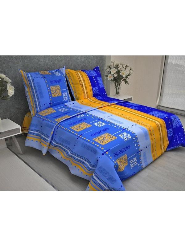 Постельное белье 1,5сп набивн.бязь 140г/м2 (нав.70х70 2шт.), микс