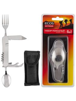 Набор туриста походный 6 в 1 ECOS TS-06, 006906