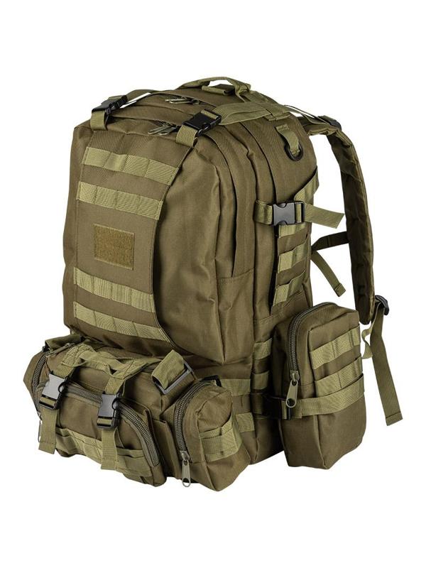 Рюкзак BL002, цвет: темно-зеленый, объем: 55л, 105599