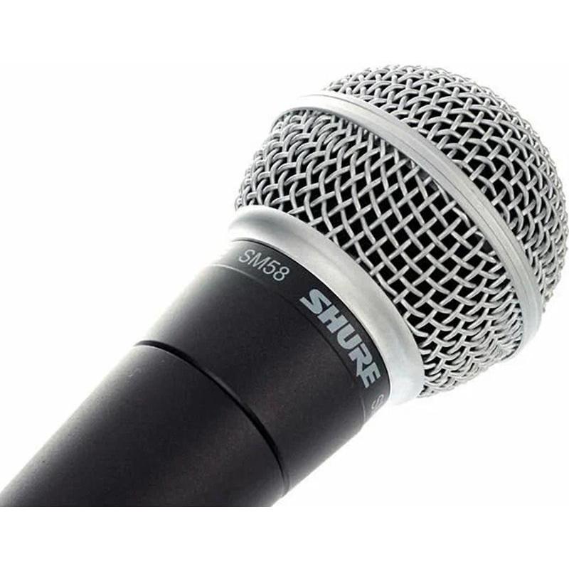 Микрофон Shure SM58-LCE, вокальн динамич кардиоидн, 50-15000 Гц, 1,6 мВ/Па