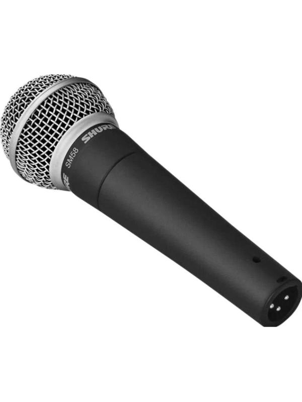 Микрофон Shure SM58-LCE, вокальн динамич кардиоидн, 50-15000 Гц, 1,6 мВ/Па