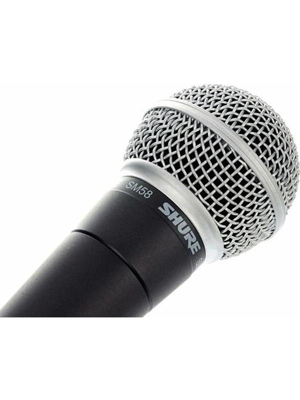Микрофон Shure SM58-LCE, вокальн динамич кардиоидн, 50-15000 Гц, 1,6 мВ/Па