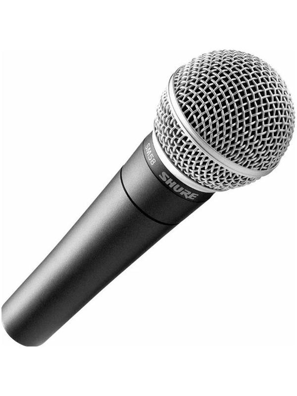 Микрофон Shure SM58-LCE, вокальн динамич кардиоидн, 50-15000 Гц, 1,6 мВ/Па