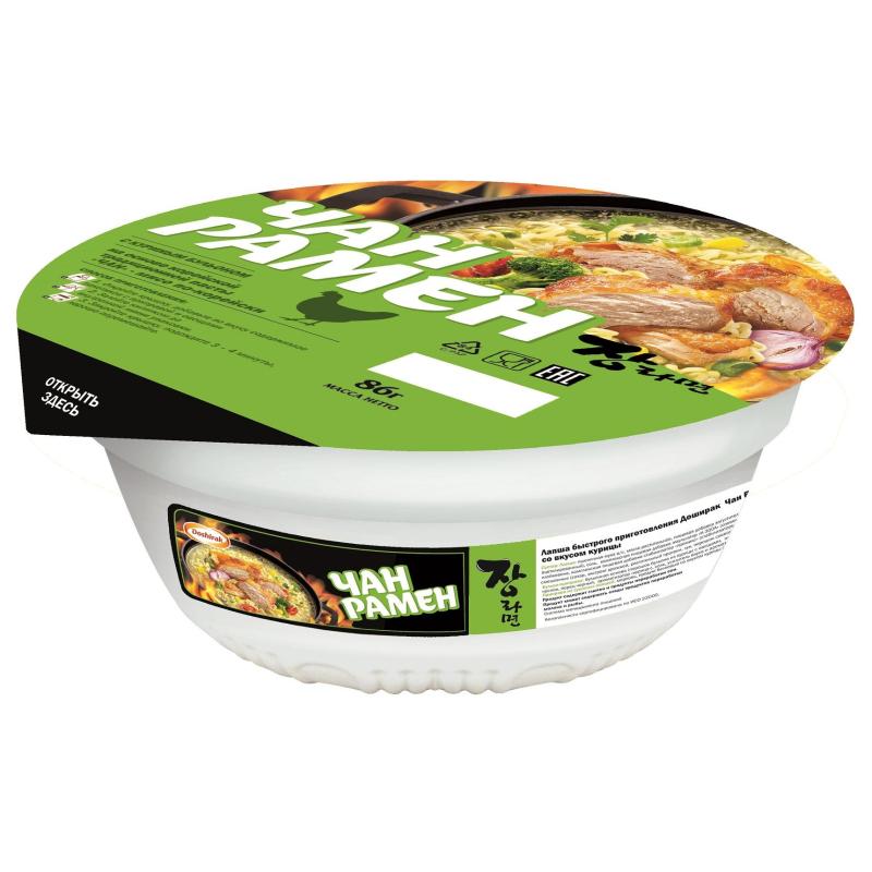 Суп Чан Рамен со вкусом курицы лоток 86г 24/уп