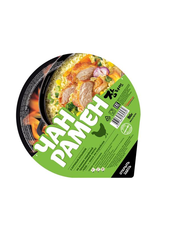 Суп Чан Рамен со вкусом курицы лоток 86г 24/уп