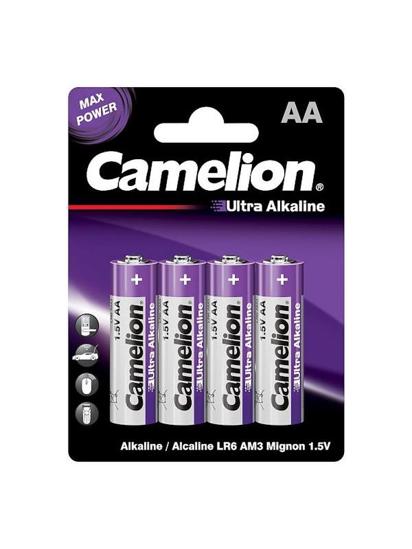 Батарейка Camelion Ultra 4шт/бл (LR6-BP4UT,  1.5В) (14984)